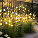 Luzes Solares Firefly para Jardim – Iluminação Decorativa Impermeável com Efeito Vagalume para Área Externa