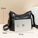 Bolsa Feminina de Couro e Organizada – Transversal e Ideal para o Dia a Dia