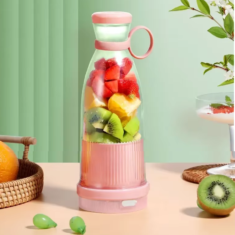 Liquidificador Portátil USB 6 Lâminas – Mini Mixer Elétrico para Sucos, Vitaminas e Milkshake