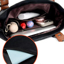 Bolsa Feminina Tote Grande em PU Macio, Bolsa de Ombro e Transversal Elegante para Uso Diário