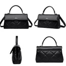 Bolsa Feminina Elegante em Couro Macio Alana® – Versátil para Ombro e Transversal