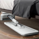Mop Flat com Sistema de Torção Automática – Esfregão Limpeza de Piso com Refil em Microfibra para Uso Seco e Úmido