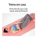 Elástico de Exercícios com Pedal para Treino em Casa – Fortalecimento, Abdômen e Fitness
