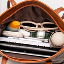 Bolsa Feminina Grande Capacidade em Couro – Bolsa Tote de Ombro para Trabalho e Uso Diário
