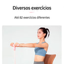 Elástico de Exercícios com Pedal para Treino em Casa – Fortalecimento, Abdômen e Fitness