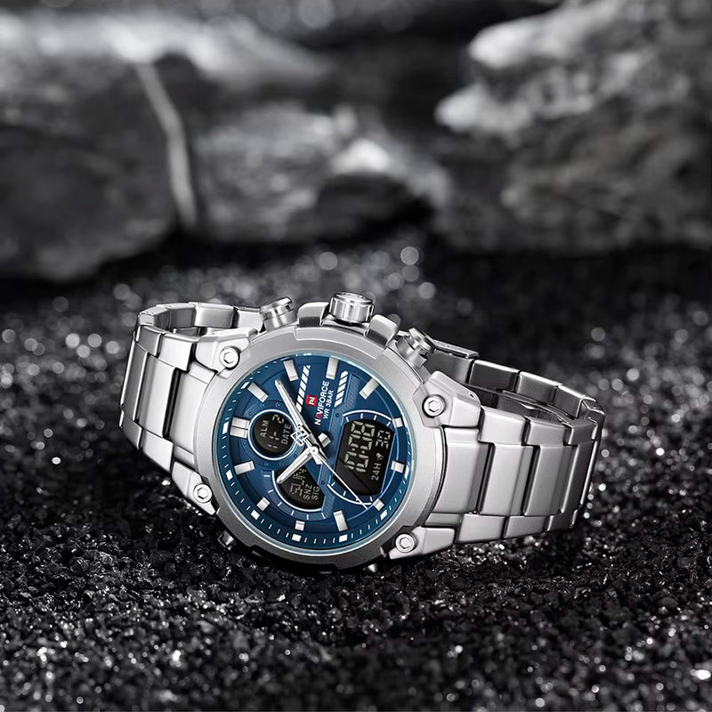 Relógio Masculino NAVIFORCE® 9278 Business Digital Premium – Design Moderno, Tecnologia e Elegância para o Dia a Dia