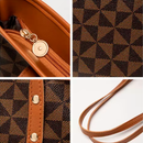 Bolsa Feminina Grande Capacidade em Couro – Bolsa Tote de Ombro para Trabalho e Uso Diário