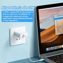 Kit Cabo USB-C 60W com Estojo Organizador Portátil – Carregamento Rápido e Adaptadores para Viagens