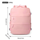 Mochila de Viagem Grande Capacidade  – Mochila de Bordo para Bagagem de Mão, Avião e Viagens