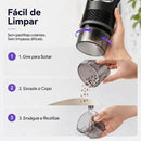 Lâmpada Silenciosa para Capturar Mosquitos em Ambientes Fechados – Capturador de Insetos por Sucção UV Alimentado por USB