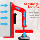 Trava Portátil de Porta com Alarme – Segurança para Casa, Hotel e Viagens