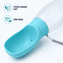 Garrafa Portátil para Cachorro e Gato com Bebedouro Integrado – 300ml e 500ml para Passeios e Viagens