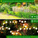 Luzes Solares Firefly para Jardim – Iluminação Decorativa Impermeável com Efeito Vagalume para Área Externa