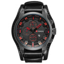 Relógio Masculino CURREN® 8225 Premium – Luxo em Couro, Calendário Integrado e Movimento Quartz de Alta Precisão