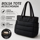 Bolsa Tote Feminina Acolchoada e Espaçosa – Ideal para Viagem, Trabalho e Dia a Dia