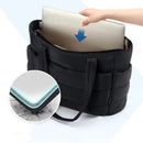 Bolsa Tote Feminina Acolchoada e Espaçosa – Ideal para Viagem, Trabalho e Dia a Dia