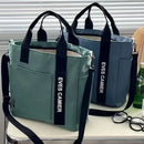 Bolsa Feminina de Nylon Impermeável com Grande Capacidade – Tote Bag Casual Transversal e de Ombro