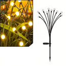 Luzes Solares Firefly para Jardim – Iluminação Decorativa Impermeável com Efeito Vagalume para Área Externa