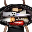 Bolsa Feminina Grande Capacidade de Luxo – Bolsa Tote de Ombro Elegante e Sofisticada para Uso Diário