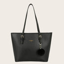 Bolsa Feminina de Couro Sintético com Múltiplos Zíperes – Bolsa Transversal e de Ombro Casual para Uso Diário
