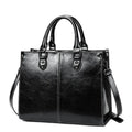 Bolsa Feminina em Couro Legitimo com Alça de Ombro e Transversal – Grande Capacidade Elegante para Trabalho e Uso Diário