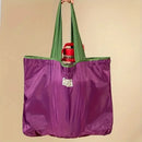 Bolsa Dobrável Feminina Grande Capacidade – Reutilizável, Eco-Friendly e Ideal para Compras e Viagens