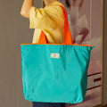 Bolsa Dobrável Feminina Grande Capacidade – Reutilizável, Eco-Friendly e Ideal para Compras e Viagens