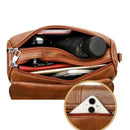 Bolsa Feminina Transversal Vintage em Couro PU – Elegância Retrô e Sofisticação para o Dia a Dia