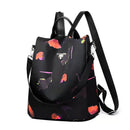 Mochila Feminina Antifurto Colorida Impermeável – Oxford Premium para Viagens, Trabalho e Dia a Dia