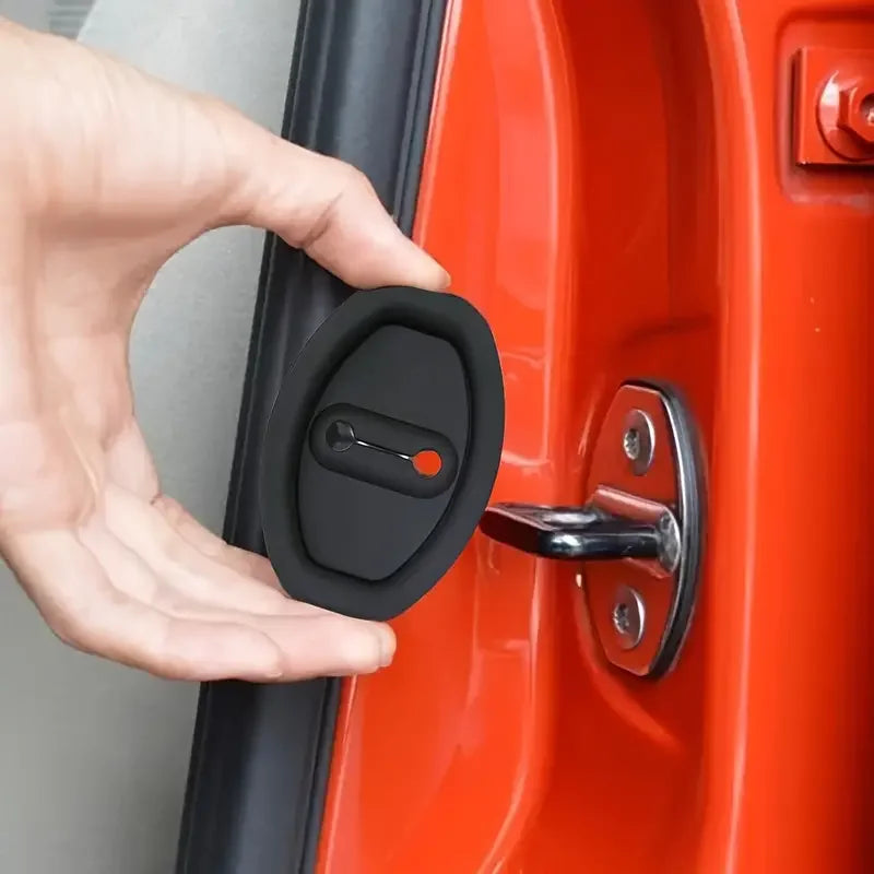 [Compre 2 Leve 4] Protetores de Silicone para Porta de Carro – Amortecedor Antirruído e Antiimpacto Universal