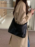 Bolsa Feminina de Couro Premium Grande Capacidade – Tote Elegante com Alça de Ombro para Trabalho e Uso Diário