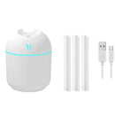 Umidificador de Ar USB 250ml com Difusor de Aromas e Luz LED – Ambiente Mais Confortável e Relaxante