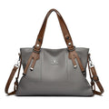 Bolsa Feminina Tote Grande em PU Macio, Bolsa de Ombro e Transversal Elegante para Uso Diário
