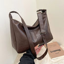 Bolsa Feminina de Couro Sintético Premium Grande Capacidade – Elegante para Trabalho, Passeios e Uso Diário