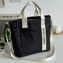 Bolsa Feminina de Nylon Impermeável com Grande Capacidade – Tote Bag Casual Transversal e de Ombro