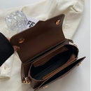 Bolsa Feminina Vintage em Couro PU – Transversal e Elegante