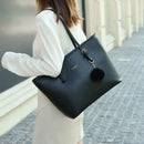 Bolsa Feminina de Couro Sintético com Múltiplos Zíperes – Bolsa Transversal e de Ombro Casual para Uso Diário