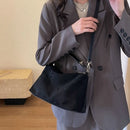 Bolsa Feminina Vintage de Ombro em Couro PU – Grande Capacidade com Design Elegante e Atemporal