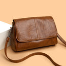 Bolsa Feminina Transversal Vintage em Couro PU – Elegância Retrô e Sofisticação para o Dia a Dia