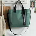 Bolsa Feminina de Nylon Impermeável com Grande Capacidade – Tote Bag Casual Transversal e de Ombro