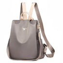 Mochila Feminina Antifurto Colorida Impermeável – Oxford Premium para Viagens, Trabalho e Dia a Dia