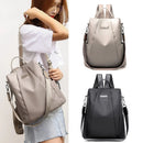 Mochila Feminina Antifurto Impermeável – Oxford Premium com Grande Capacidade para Viagens e Dia a Dia