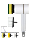 Escova Elétrica de Limpeza Recarregável USB – Removedor de Sujeira para Banheiro, Cozinha, Azulejos e Louças