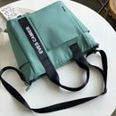 Bolsa Feminina de Nylon Impermeável com Grande Capacidade – Tote Bag Casual Transversal e de Ombro