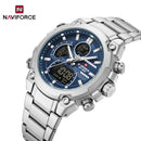 Relógio Masculino NAVIFORCE® 9278 Business Digital Premium – Design Moderno, Tecnologia e Elegância para o Dia a Dia