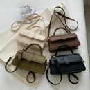 Bolsa Feminina Vintage em Couro PU – Transversal e Elegante