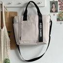 Bolsa Feminina de Nylon Impermeável com Grande Capacidade – Tote Bag Casual Transversal e de Ombro
