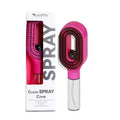 Escova Spray 2 em 1 para Cabelos – Pente com Reservatório de Água para Desembaraçar, Modelar e Reduzir o Frizz