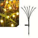 Luzes Solares Firefly para Jardim – Iluminação Decorativa Impermeável com Efeito Vagalume para Área Externa