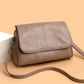 Bolsa Feminina Transversal Vintage em Couro PU – Elegância Retrô e Sofisticação para o Dia a Dia